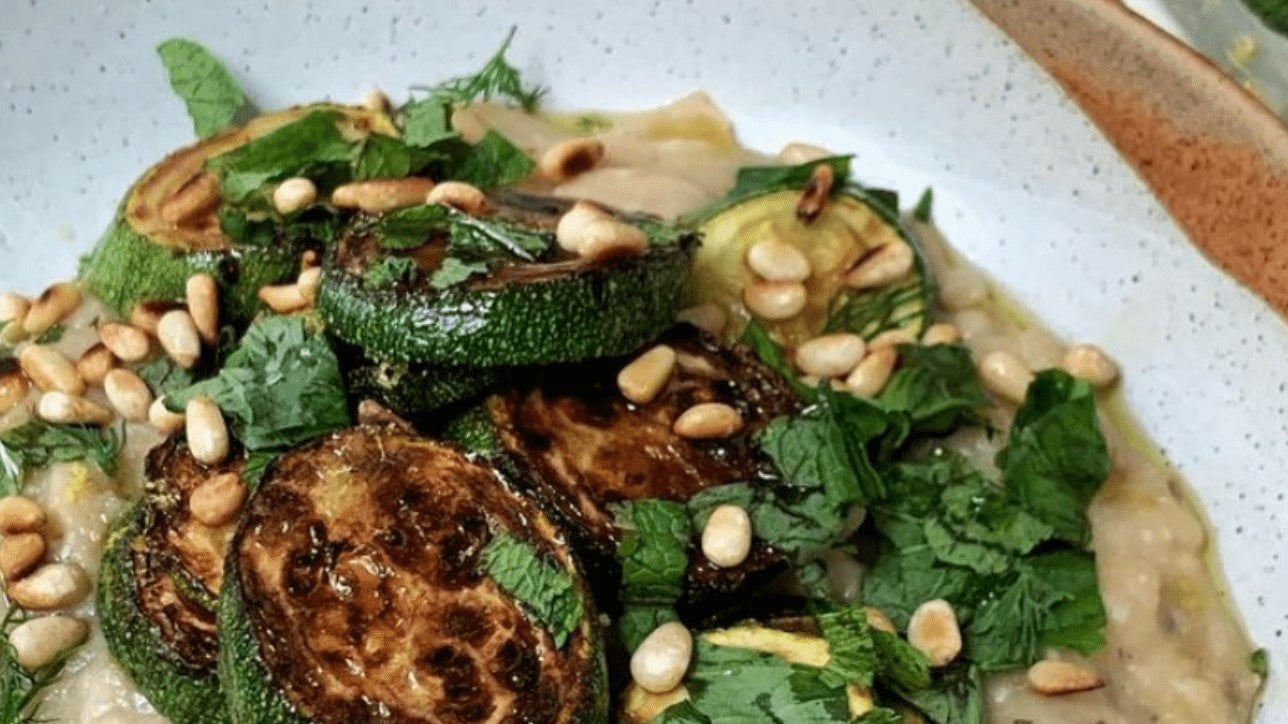 Alissa’s Pan-Fried Courgettes with Bold Bean Mash - Buy Me Once UK