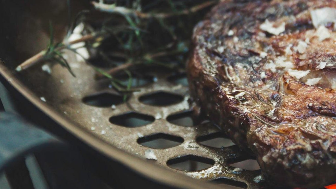 Capture flame-grilled flavour with the Solidteknics Barbecue Pan - Buy Me Once UK