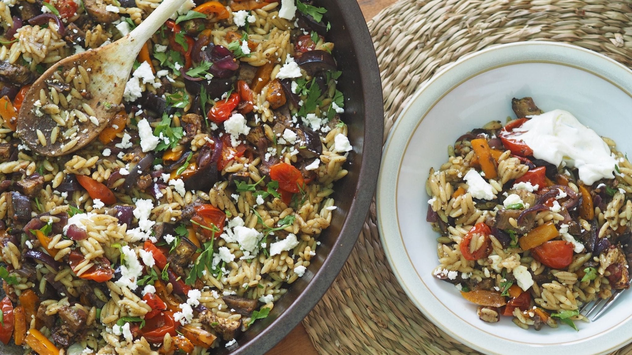 Cooking with Solidteknics - Roasted Vegetable Orzo Recipe - Buy Me Once UK