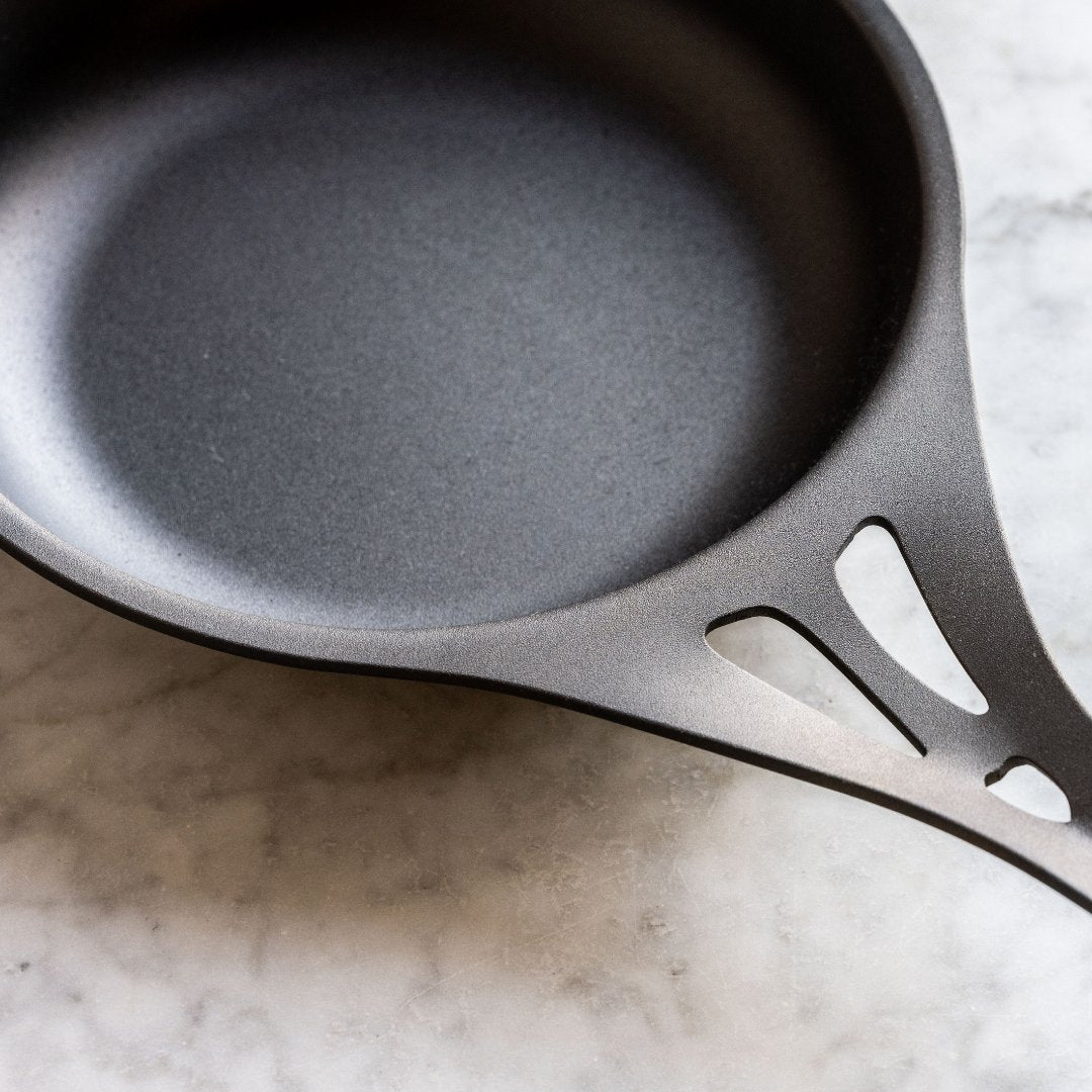 Solidteknics - 18cm Quenched Seamless Iron Frying Pan - Buy Me Once UK