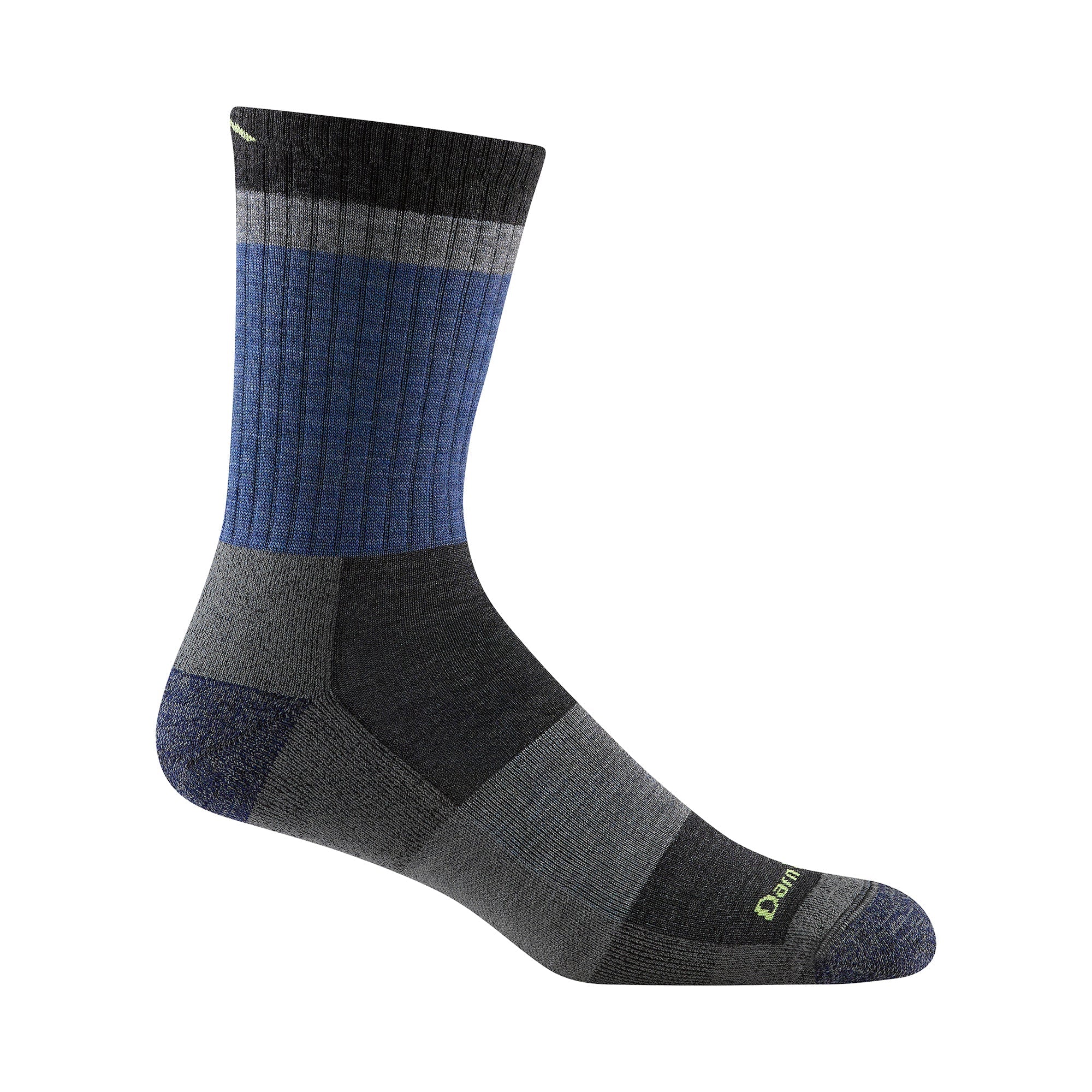 Mens Merino Wool Micro Crew Lightweight Seamless Hiking Socks