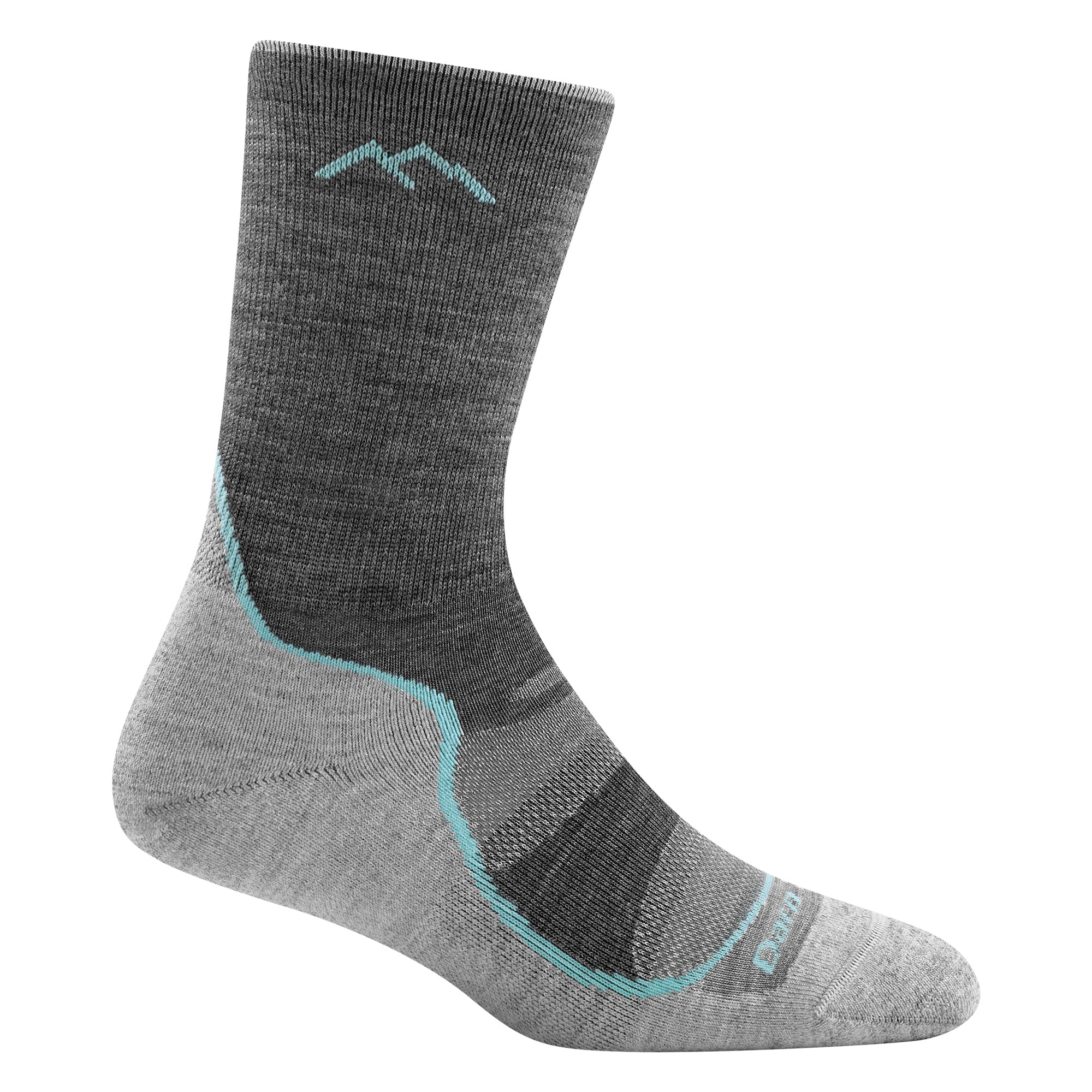 Ladies Micro Crew Lightweight Hiking Merino Socks