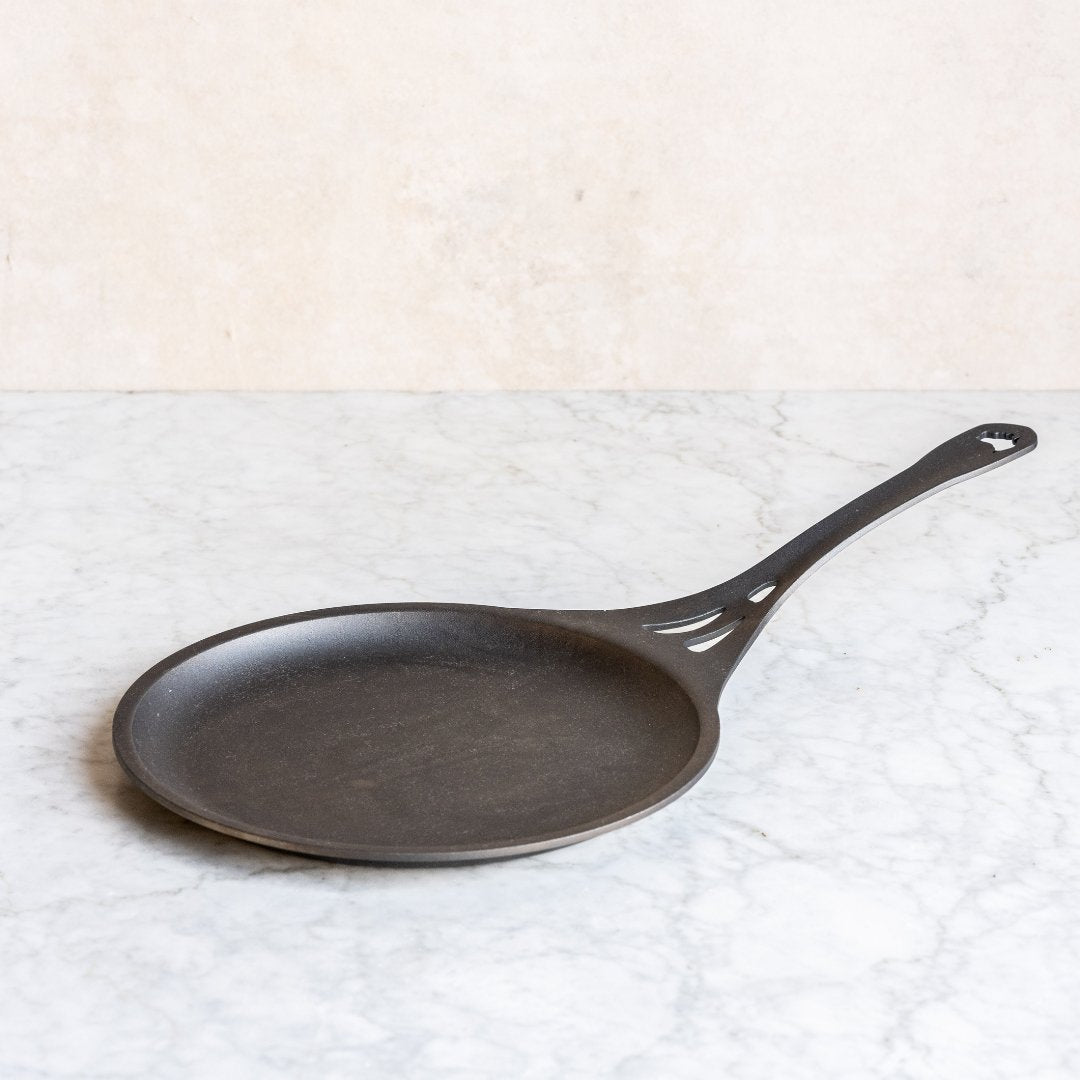 Solidteknics - 24cm Quenched Seamless Iron Crepe Pan - Buy Me Once UK