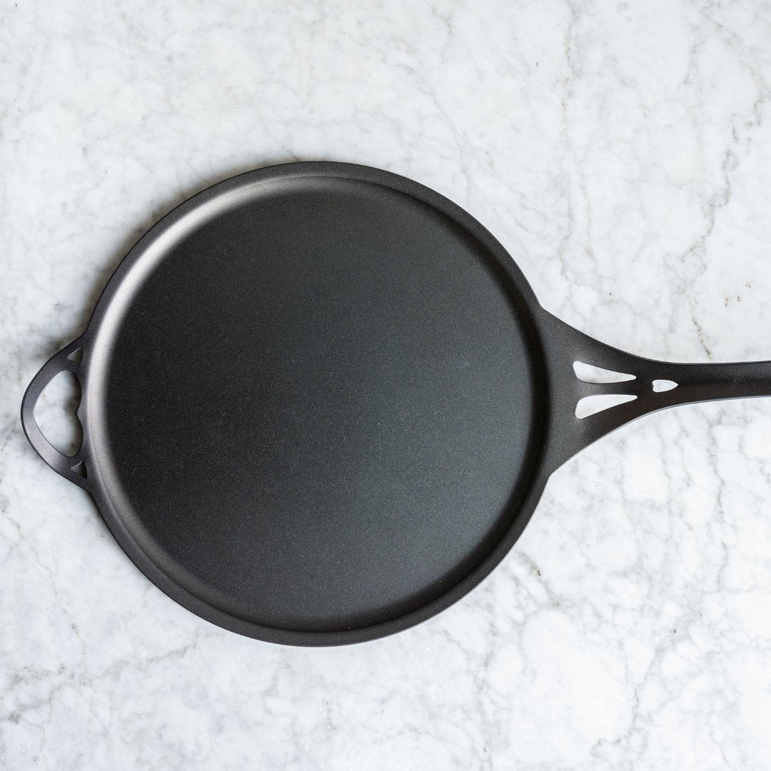 Solidteknics - 24cm Quenched Seamless Iron Crepe Pan - Buy Me Once UK