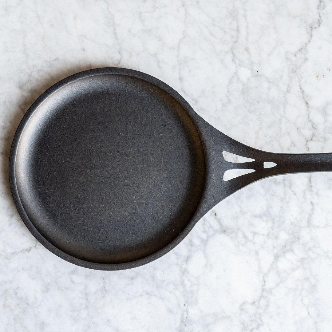 Solidteknics - 24cm Quenched Seamless Iron Crepe Pan - Buy Me Once UK