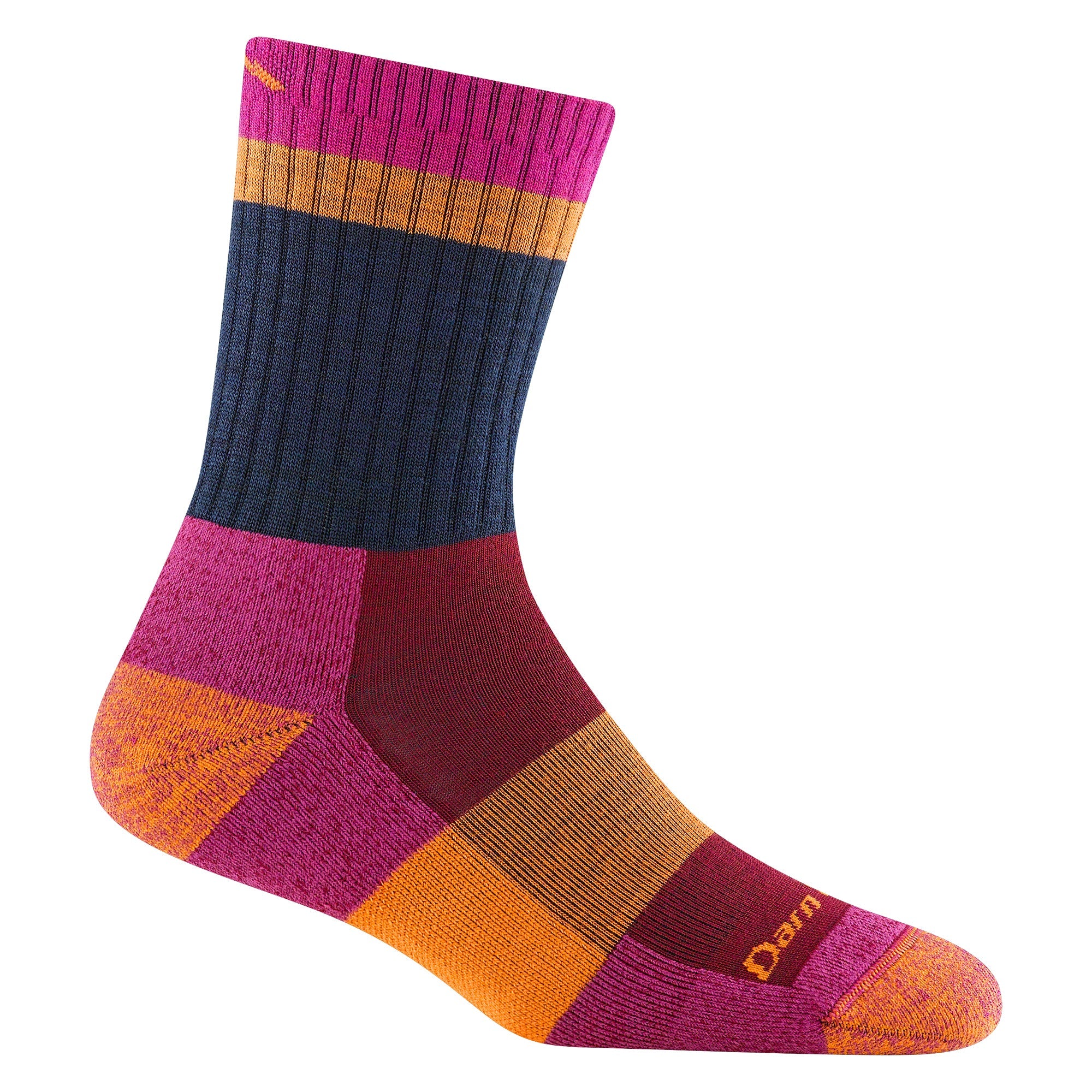 Ladies Crew Merino Wool Lightweight Hiking Socks