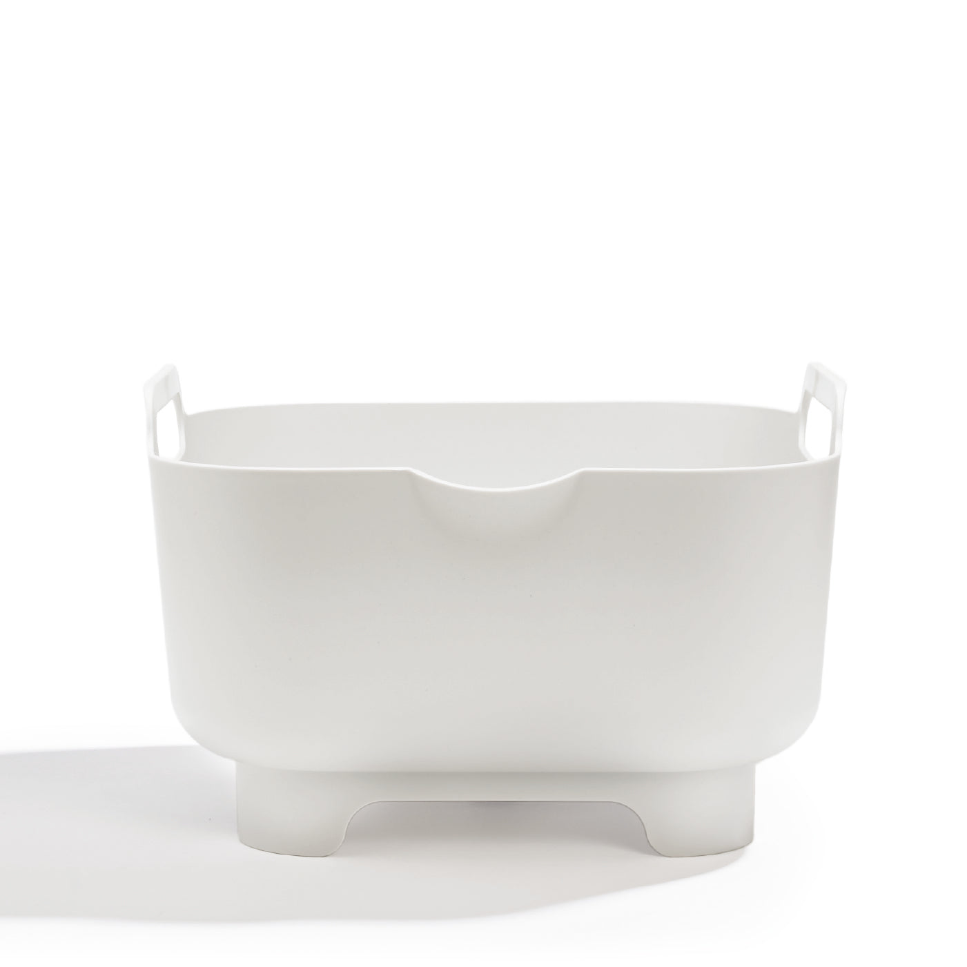 ReBorn recycled washing up bowl with handles, eco-friendly and sturdy, ideal for daily dishwashing.