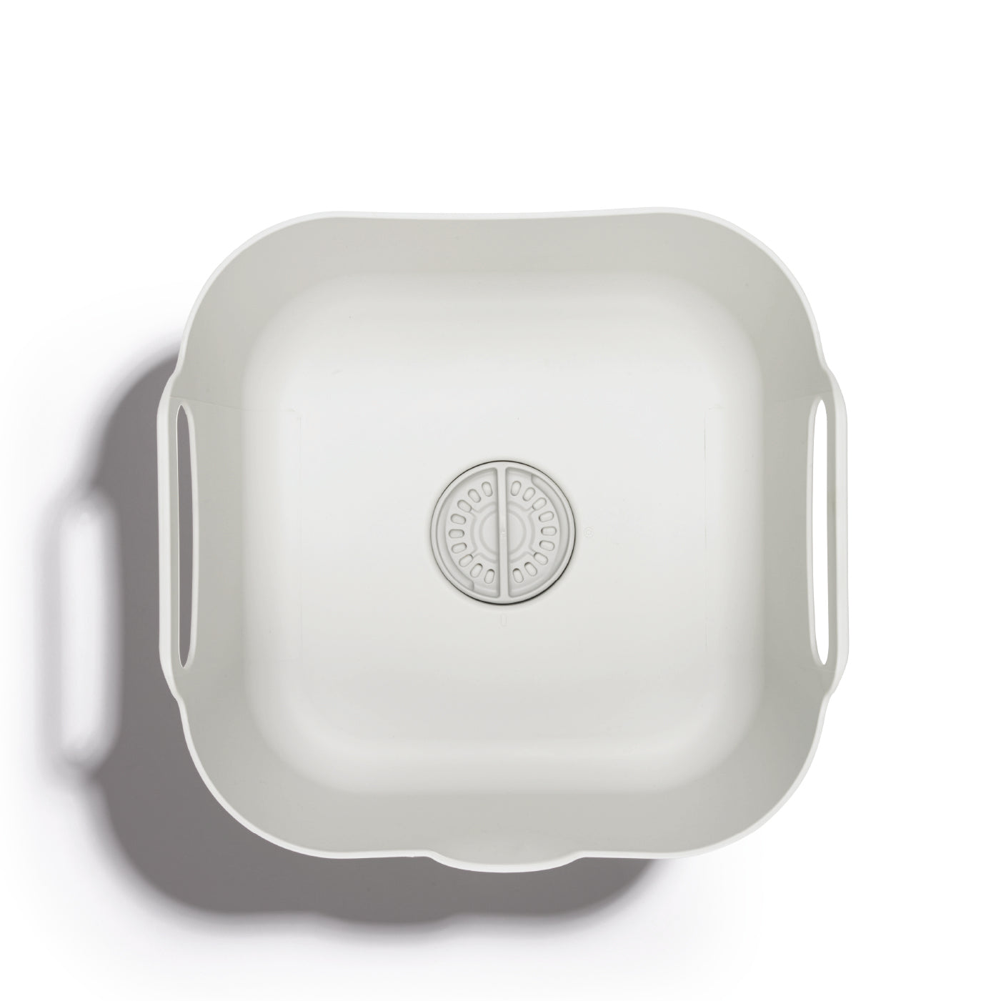 Recycled washing up bowl with sturdy handles, durable design, and eco-friendly materials for sustainable cleaning.