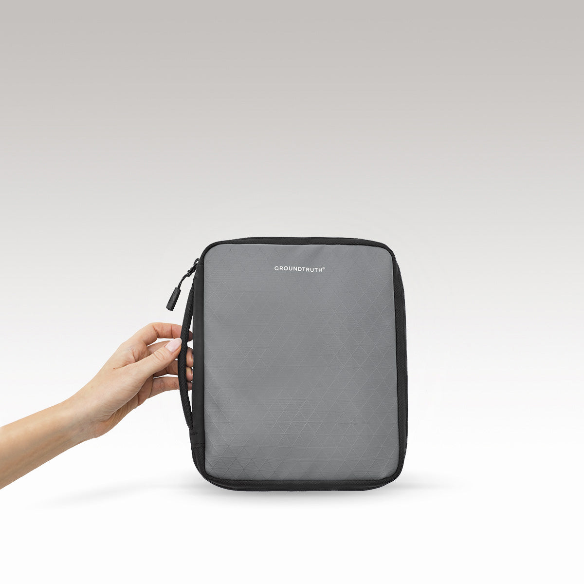 RIKR Tech Pouch GROUNDTRUTH #color_Summit Grey