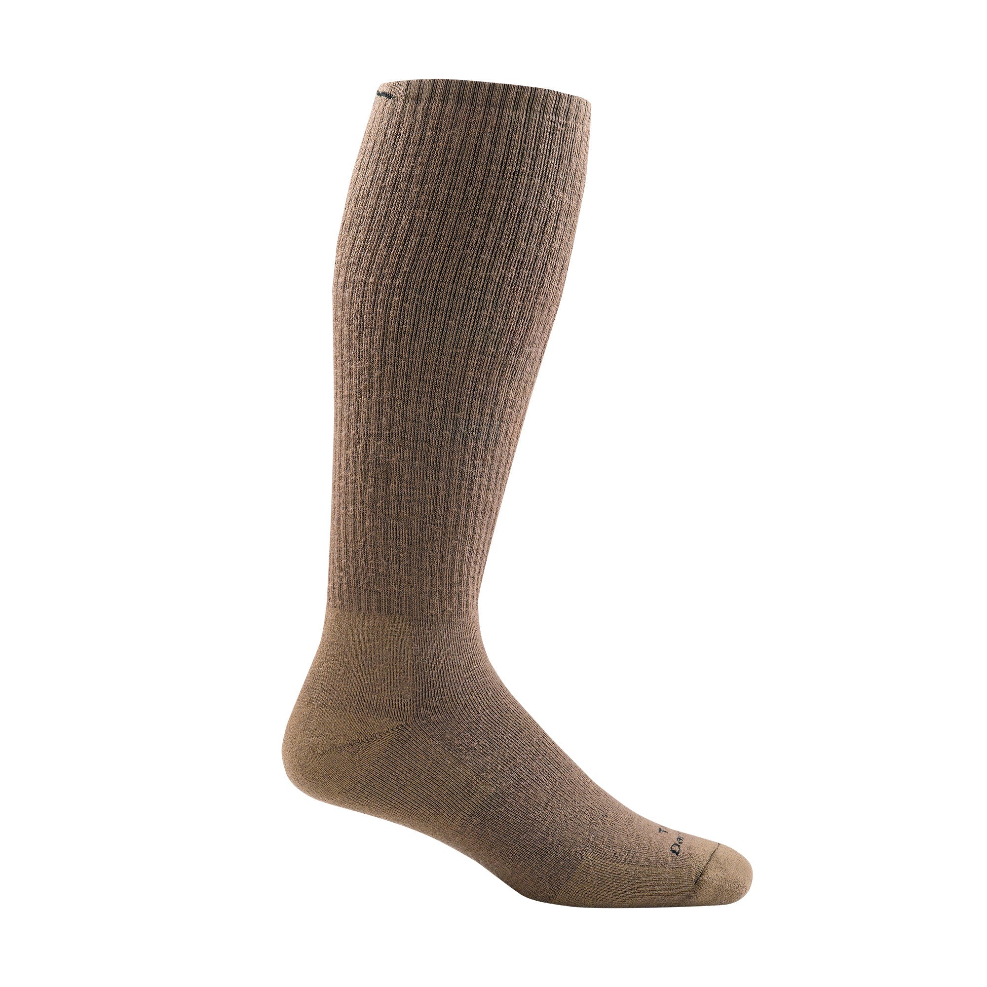 Mens Merino Wool Knee High Heavyweight Tactical Boot Socks with Full Cushion