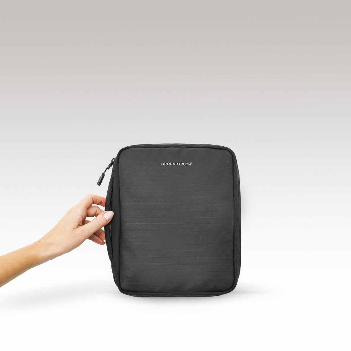 RIKR Tech Pouch GROUNDTRUTH #color_Eco-X Black