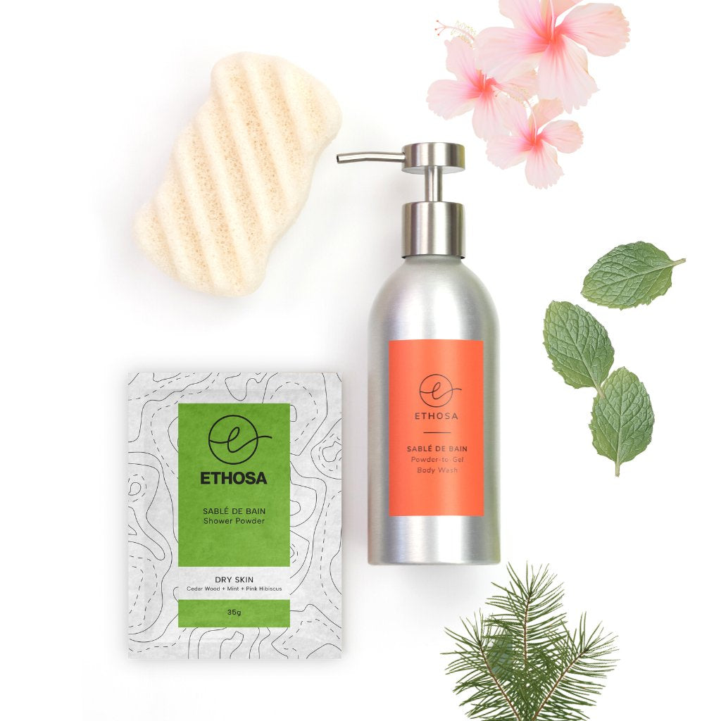 Ethosa - Body Wash Refill Starter Kit - Dry Skin - Buy Me Once UK