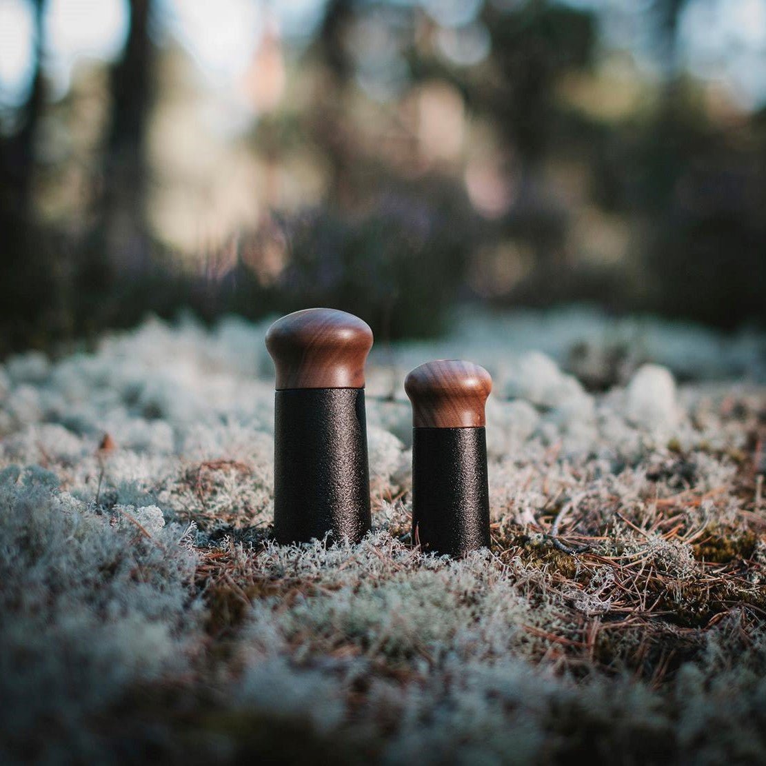 Skeppshult - Cast Iron Salt Bowl with Walnut Lid - Buy Me Once UK
