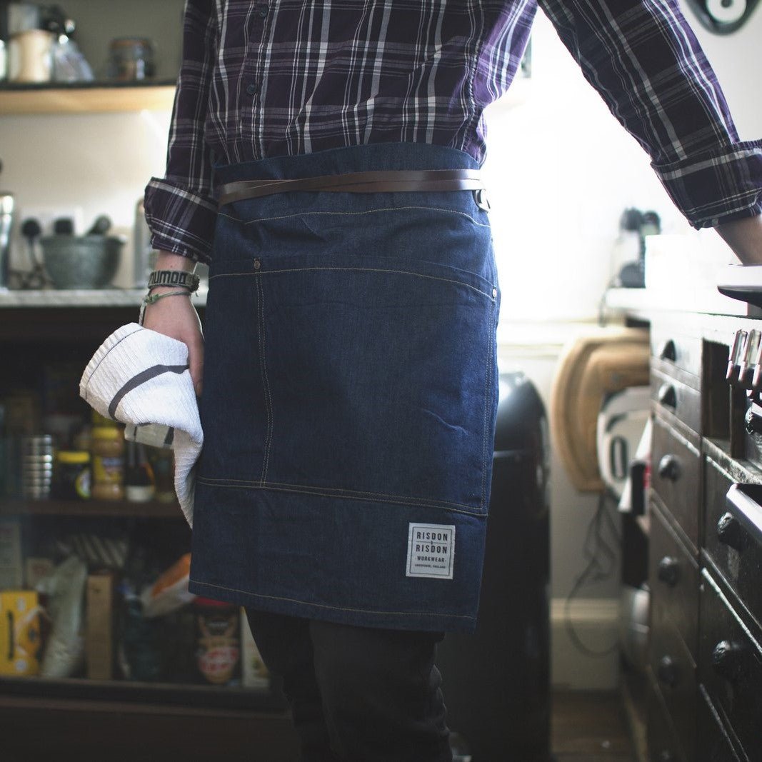 Risdon & Risdon - Denim Street Half Apron - Buy Me Once UK