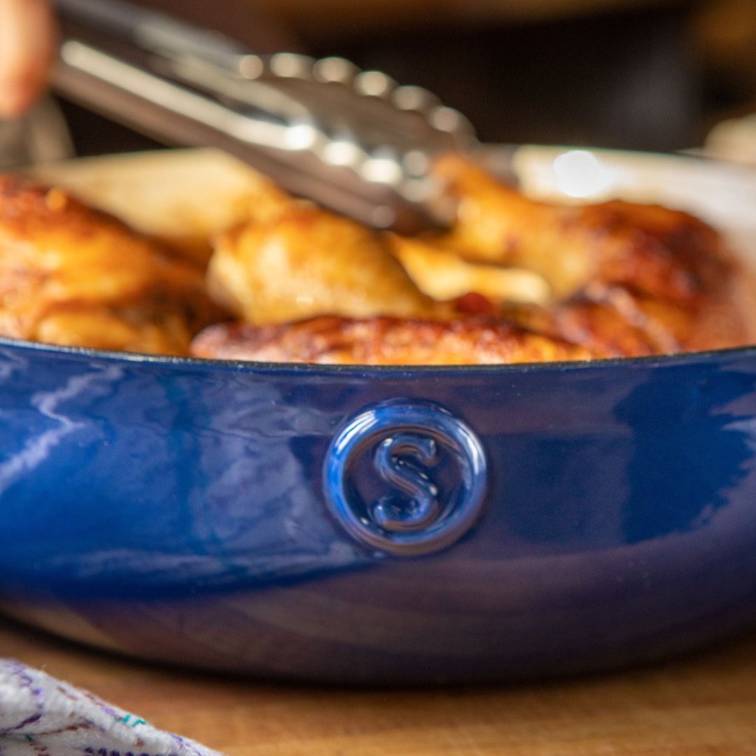 SAVEUR Selects - Enamelled Cast Iron Saute Pan 4.2L - Buy Me Once UK