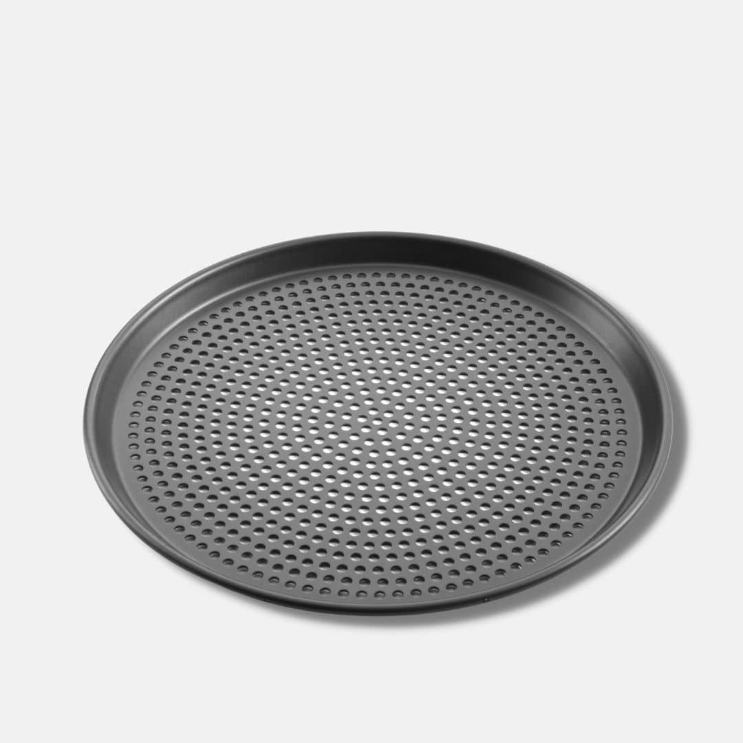 Mermaid - Hard Anodised Perforated Baking Tray, Round - Buy Me Once UK