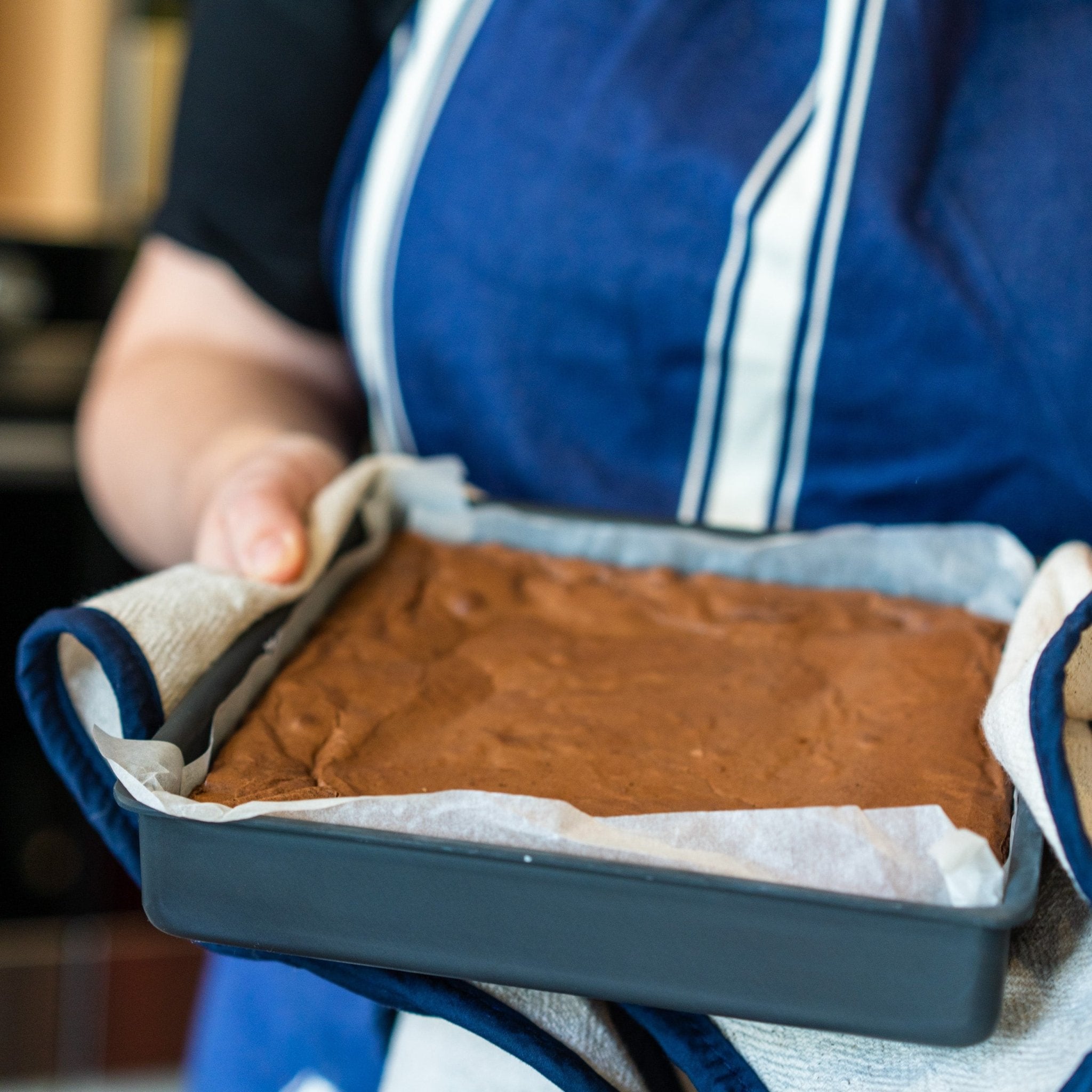 Mermaid - Hard Anodised Square Brownie Tin - Buy Me Once UK