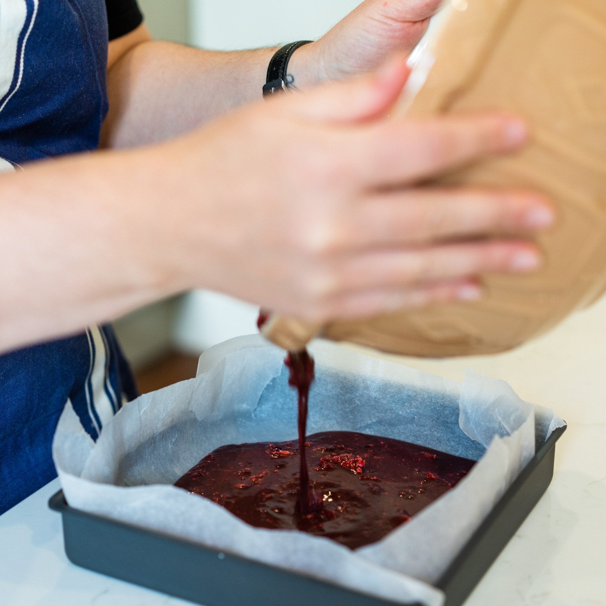 Mermaid - Hard Anodised Square Brownie Tin - Buy Me Once UK