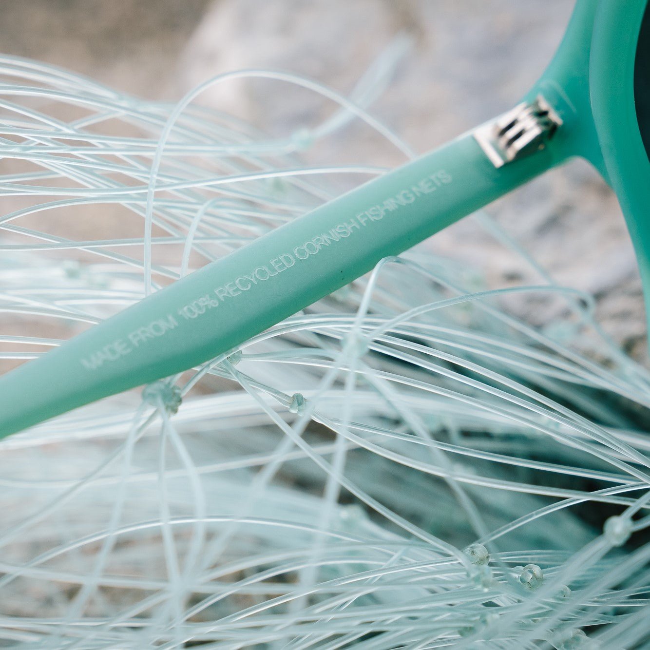 Waterhaul - Harlyn Marine Waste Sunglasses, Aqua - Buy Me Once UK