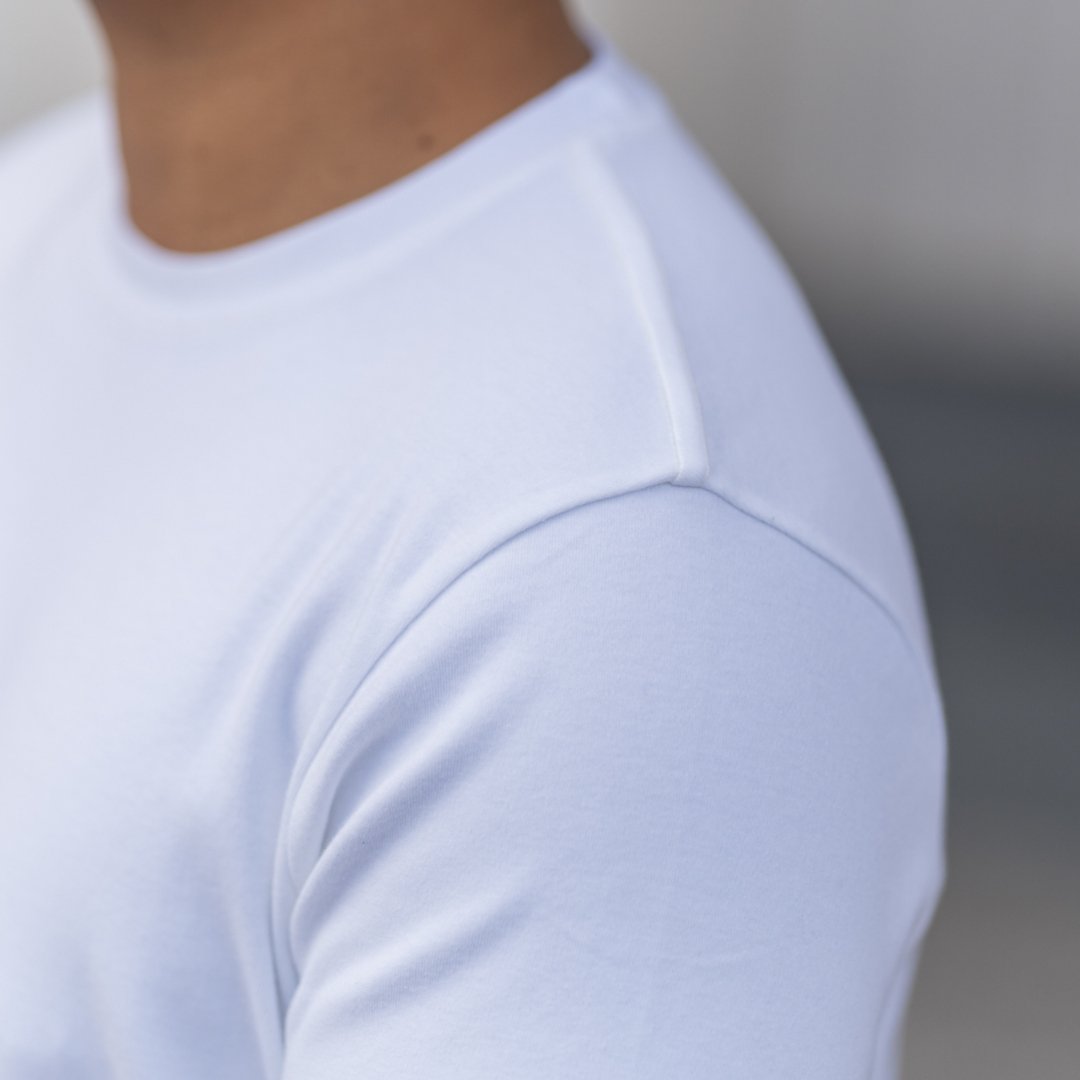 Blackhorse Lane Ateliers - Heavyweight Organic Cotton Long Sleeve T-Shirt, White - Buy Me Once UK