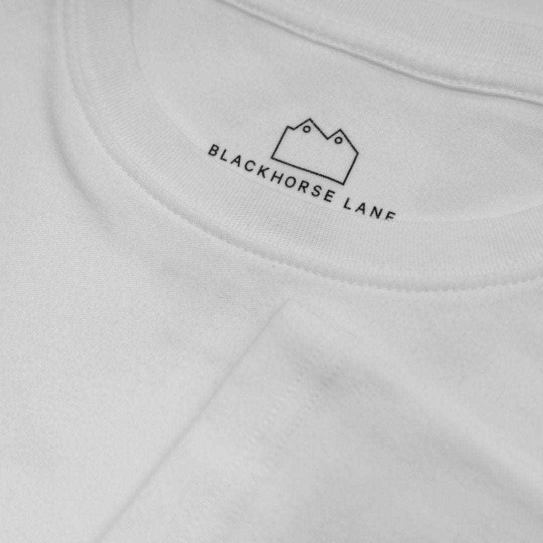 Blackhorse Lane Ateliers - Heavyweight Organic Cotton Long Sleeve T-Shirt, White - Buy Me Once UK