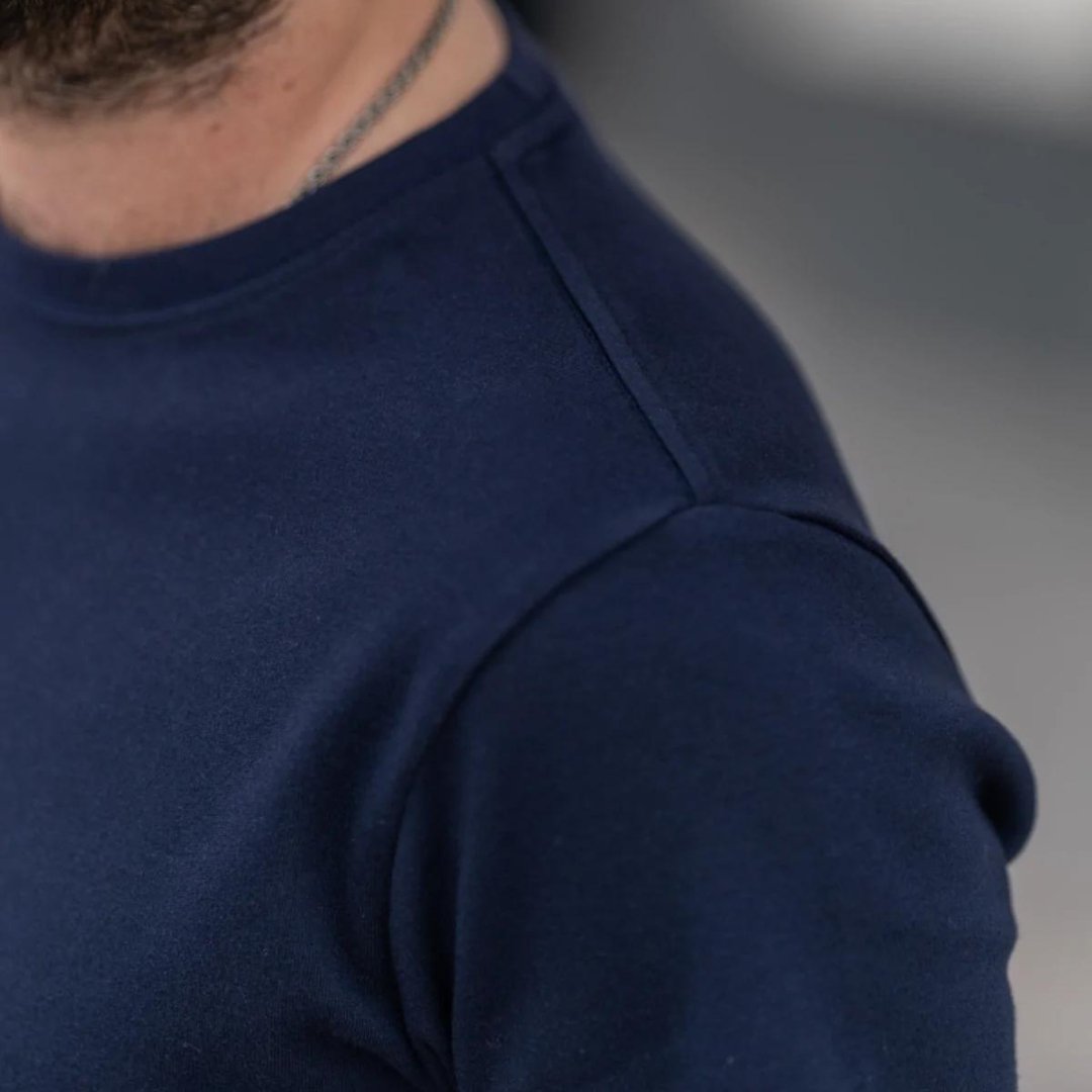 Blackhorse Lane Ateliers - Heavyweight Organic Cotton T-Shirt, Navy - Buy Me Once UK