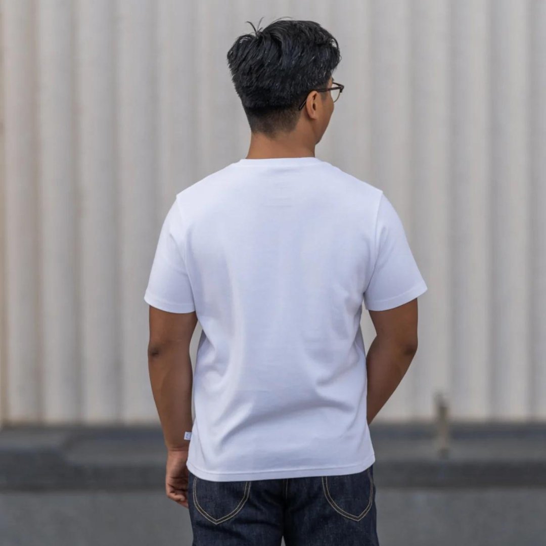 Blackhorse Lane Ateliers - Heavyweight Organic Cotton T-Shirt, White - Buy Me Once UK