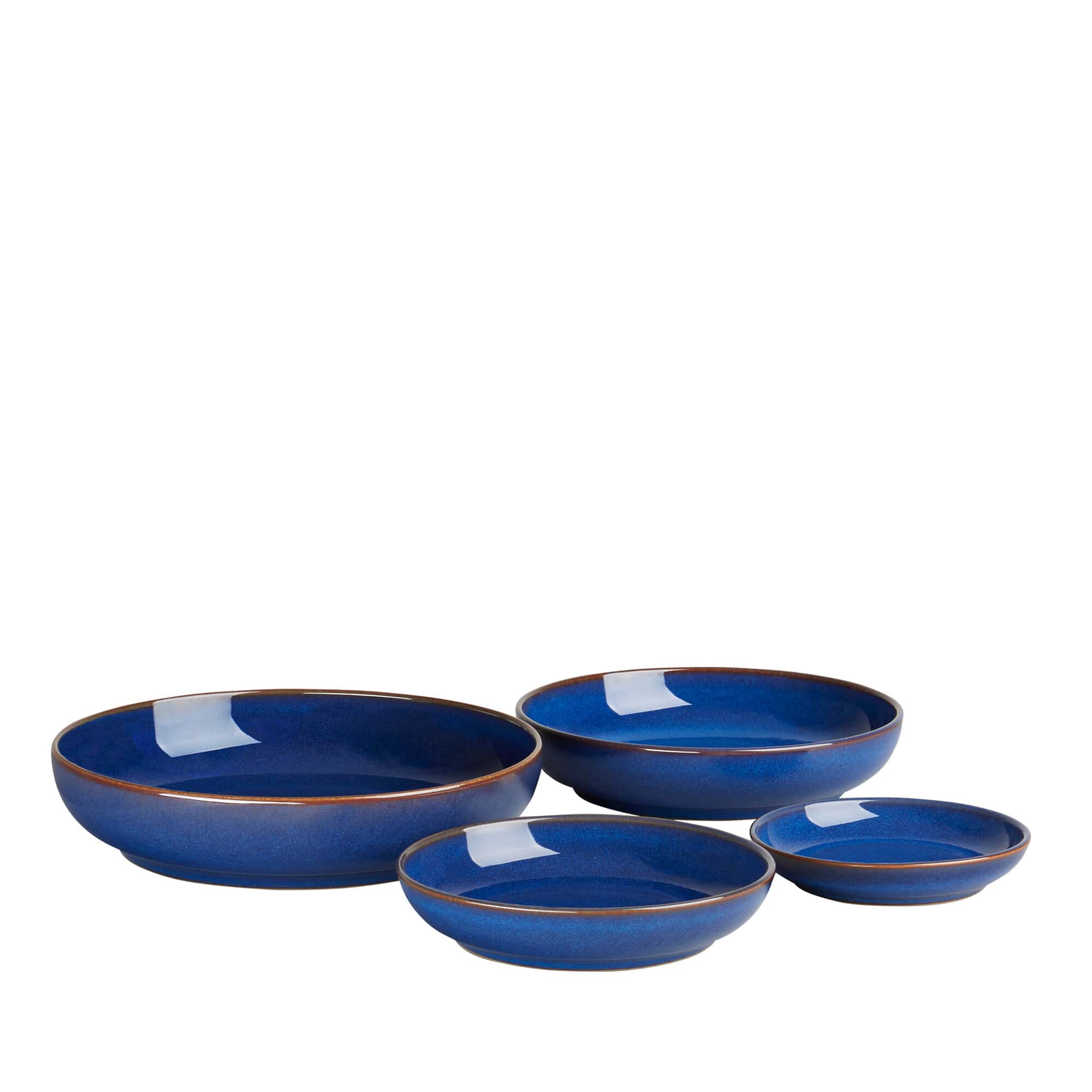 Denby - Imperial Blue 4 Piece Nesting Bowl Set - Buy Me Once UK