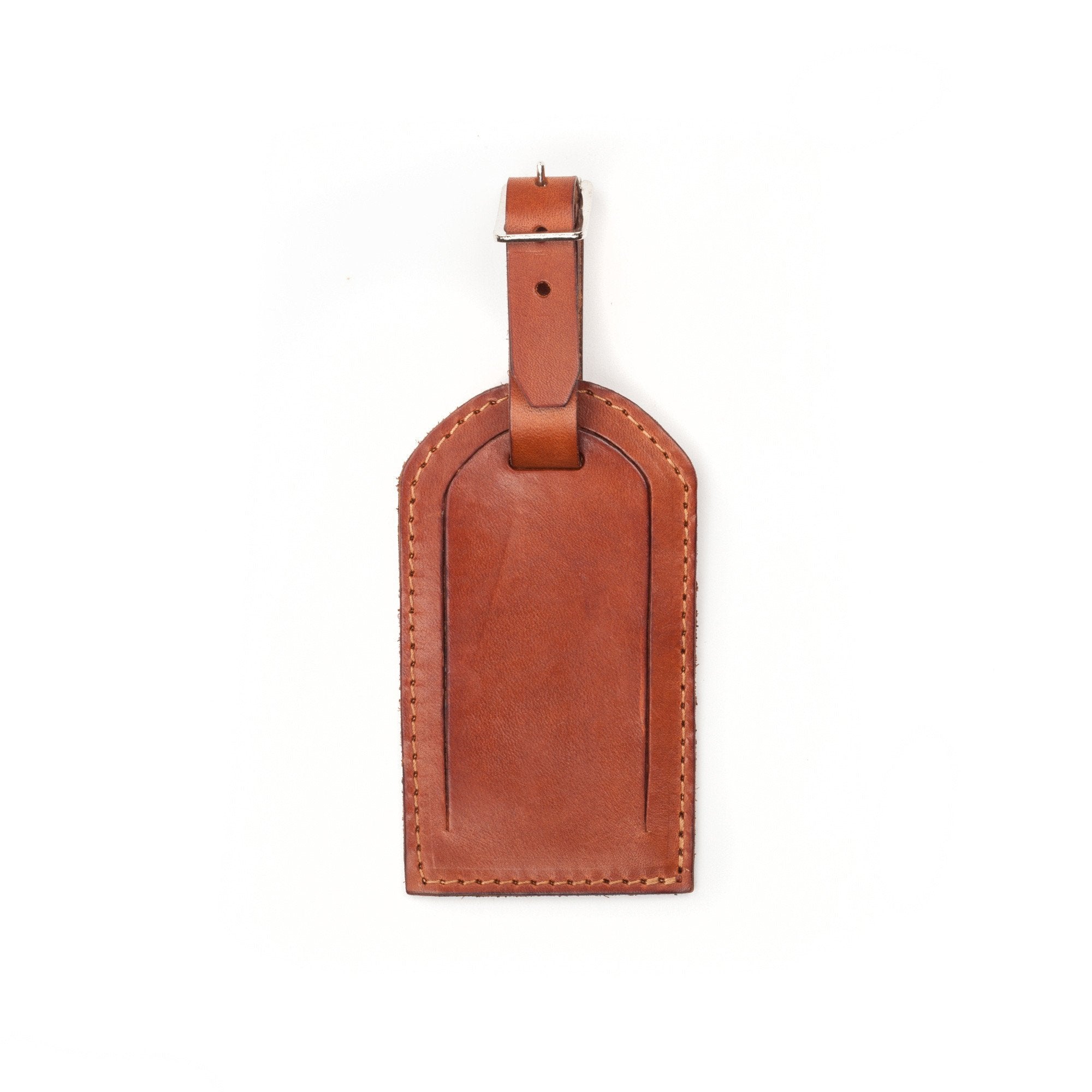 Tanner Bates - Leather Steamship Luggage Tag - Buy Me Once UK