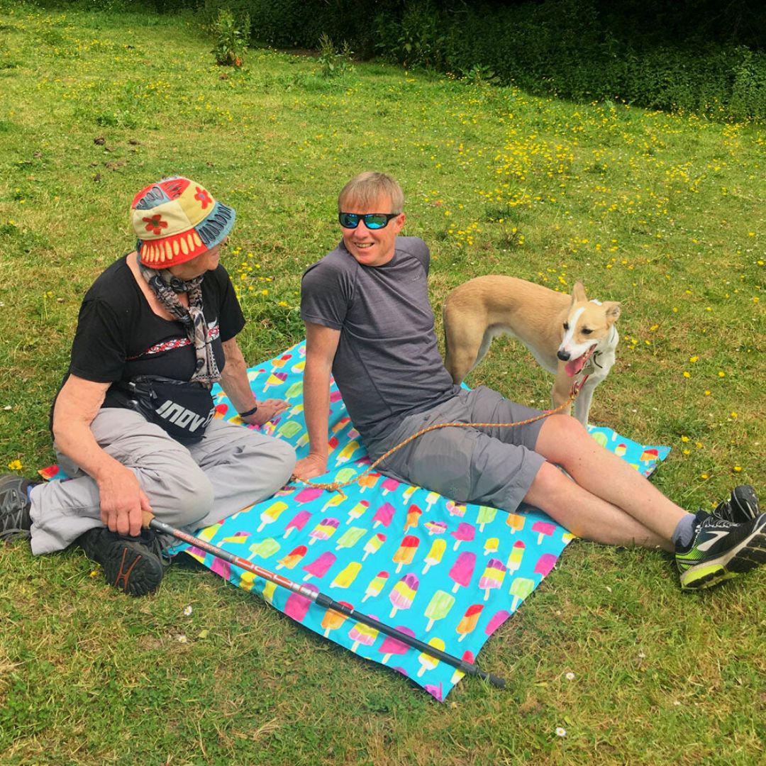 Pacmat - Lollipop Print Waterproof Picnic Blanket, Family Size - Buy Me Once UK