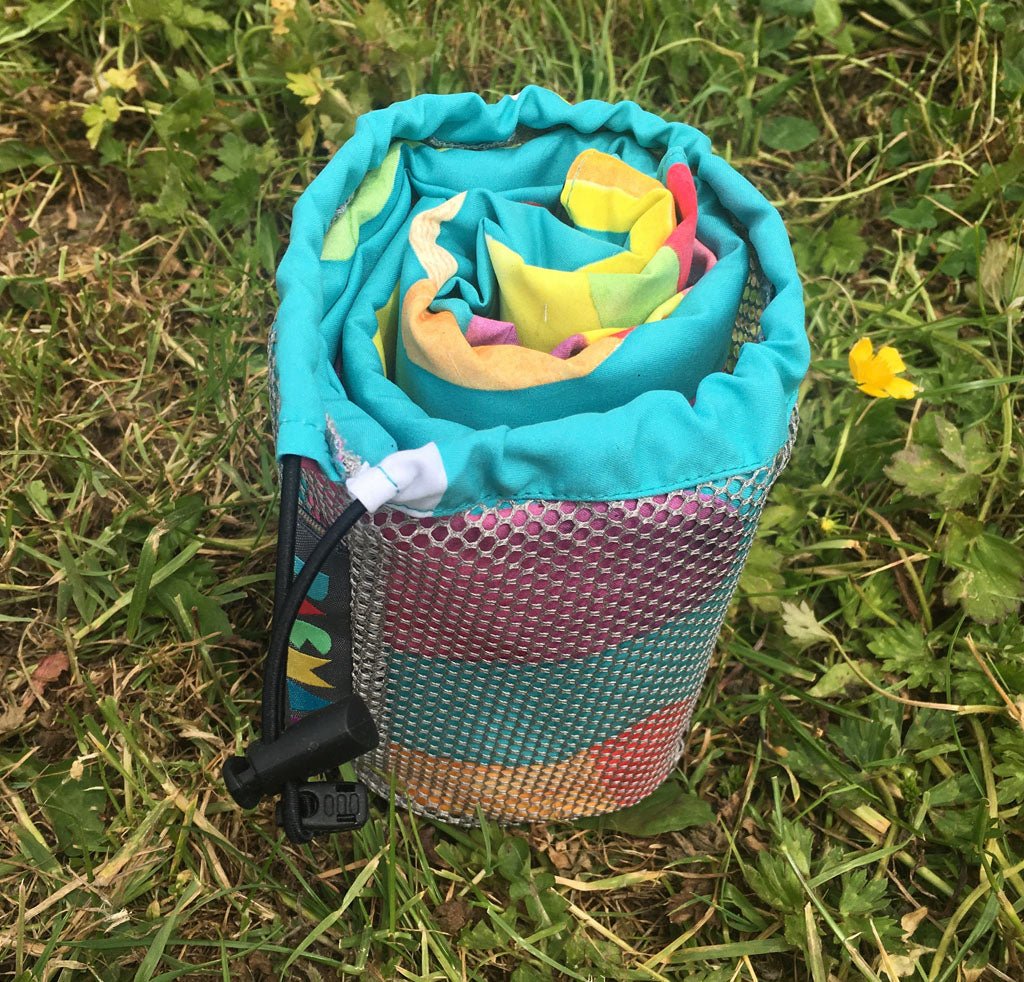 Pacmat - Lollipop Print Waterproof Picnic Blanket, Family Size - Buy Me Once UK