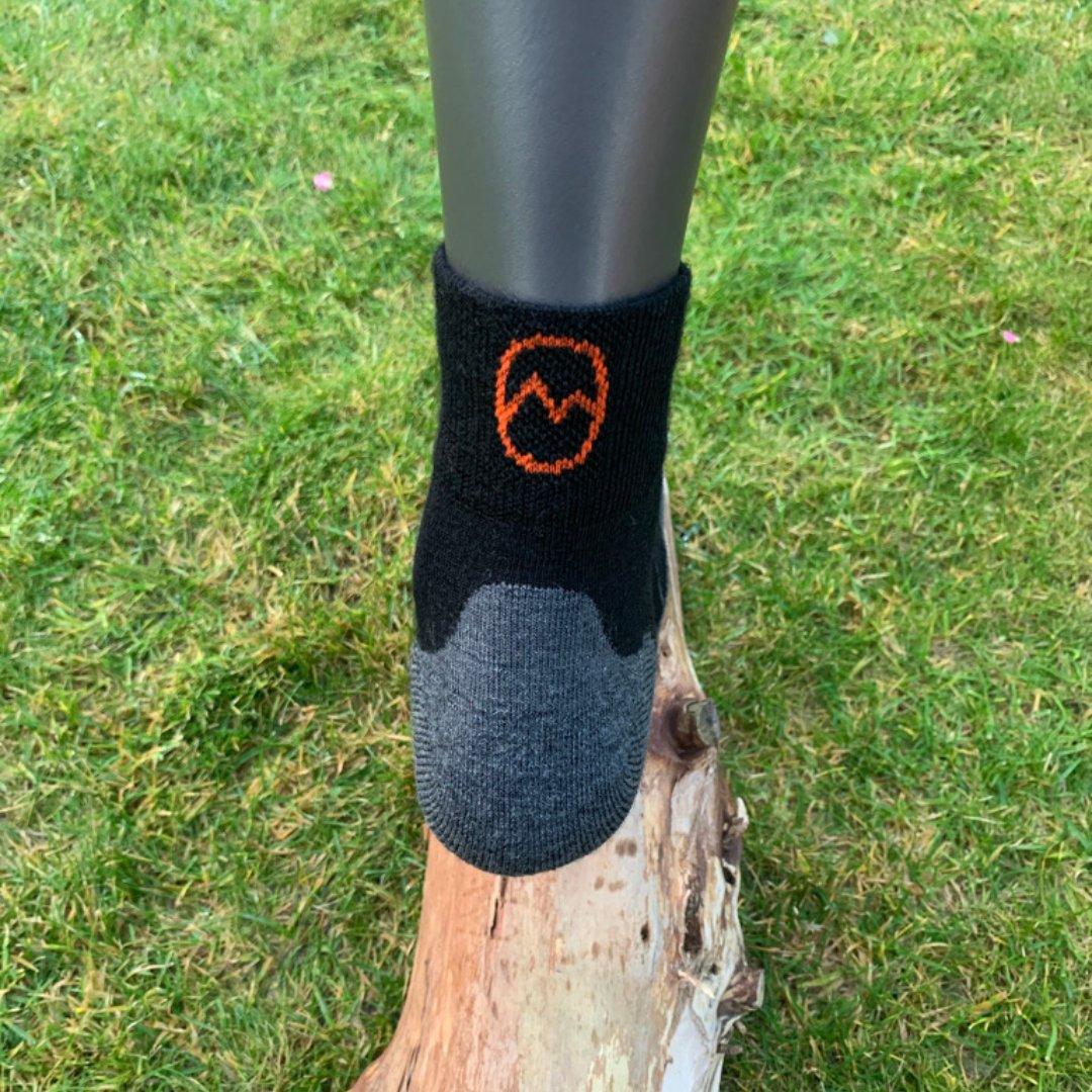 Moggans - Merino Wool Ankle Running Socks, Set of 2 - Buy Me Once UK