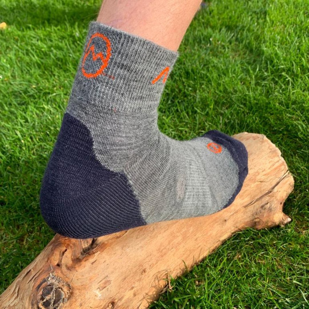 Moggans - Merino Wool Ankle Running Socks, Set of 2 - Buy Me Once UK