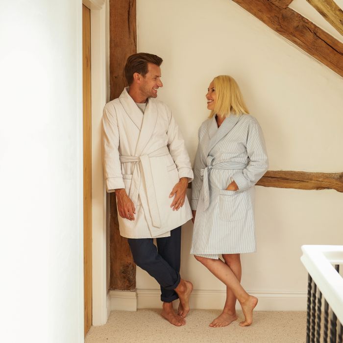Dip & Doze - Organic Cotton Short Towelling Robe - Buy Me Once UK