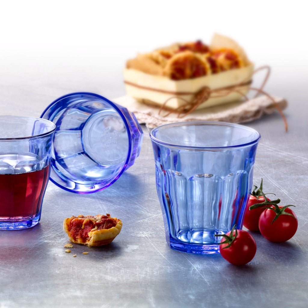 Duralex - Picardie Marine Glass Tumbler, 310ml, Pack of 6 - Buy Me Once UK