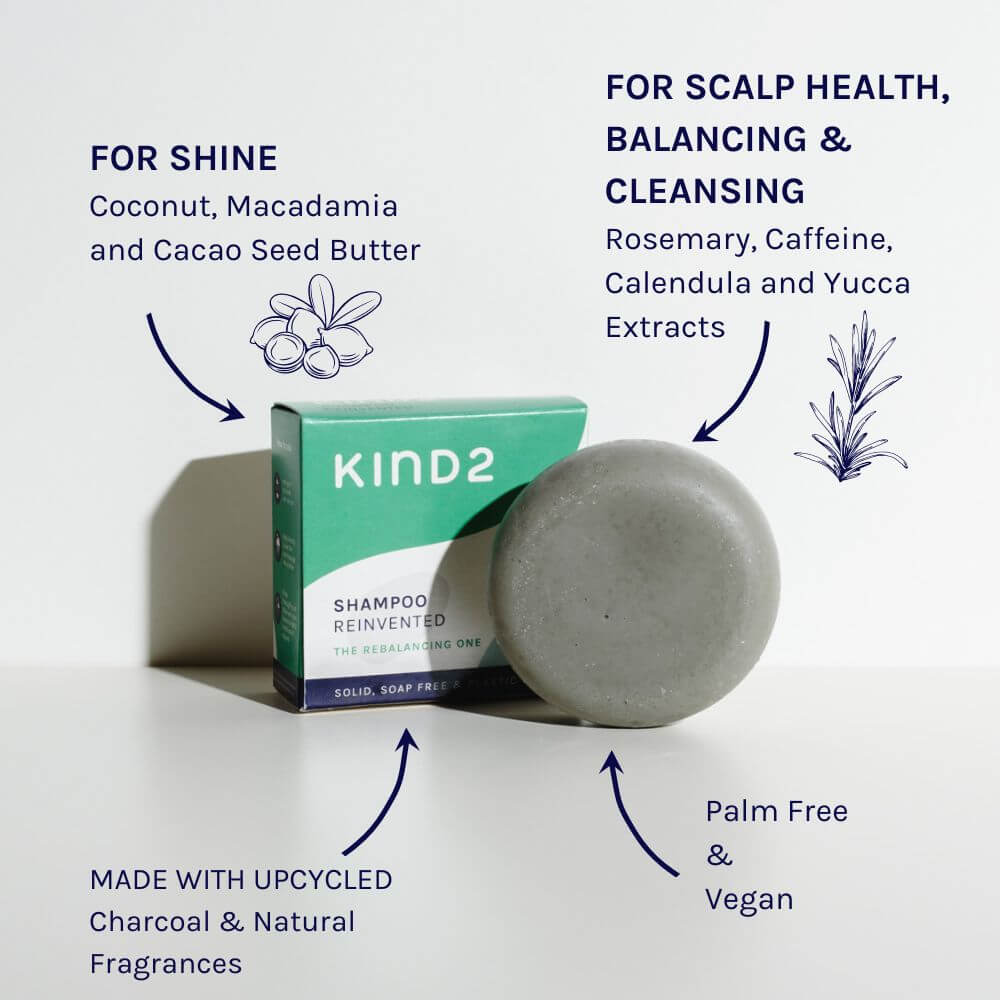 KIND2 - Rebalancing Shampoo & Conditioner Bundle - Buy Me Once UK