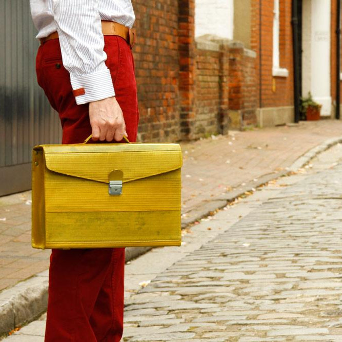 Elvis & Kresse - Reclaimed Fire Hose Attaché Case - Buy Me Once UK