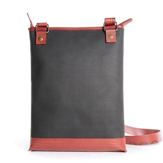 Elvis & Kresse - Reclaimed Fire Hose Reporter Bag - Buy Me Once UK