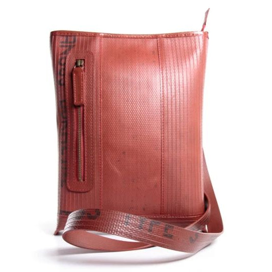 Elvis & Kresse - Reclaimed Fire Hose Reporter Bag - Buy Me Once UK