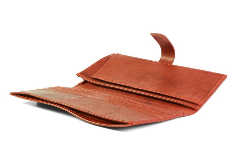 Elvis & Kresse - Reclaimed Fire Hose Travel Wallet - Buy Me Once UK