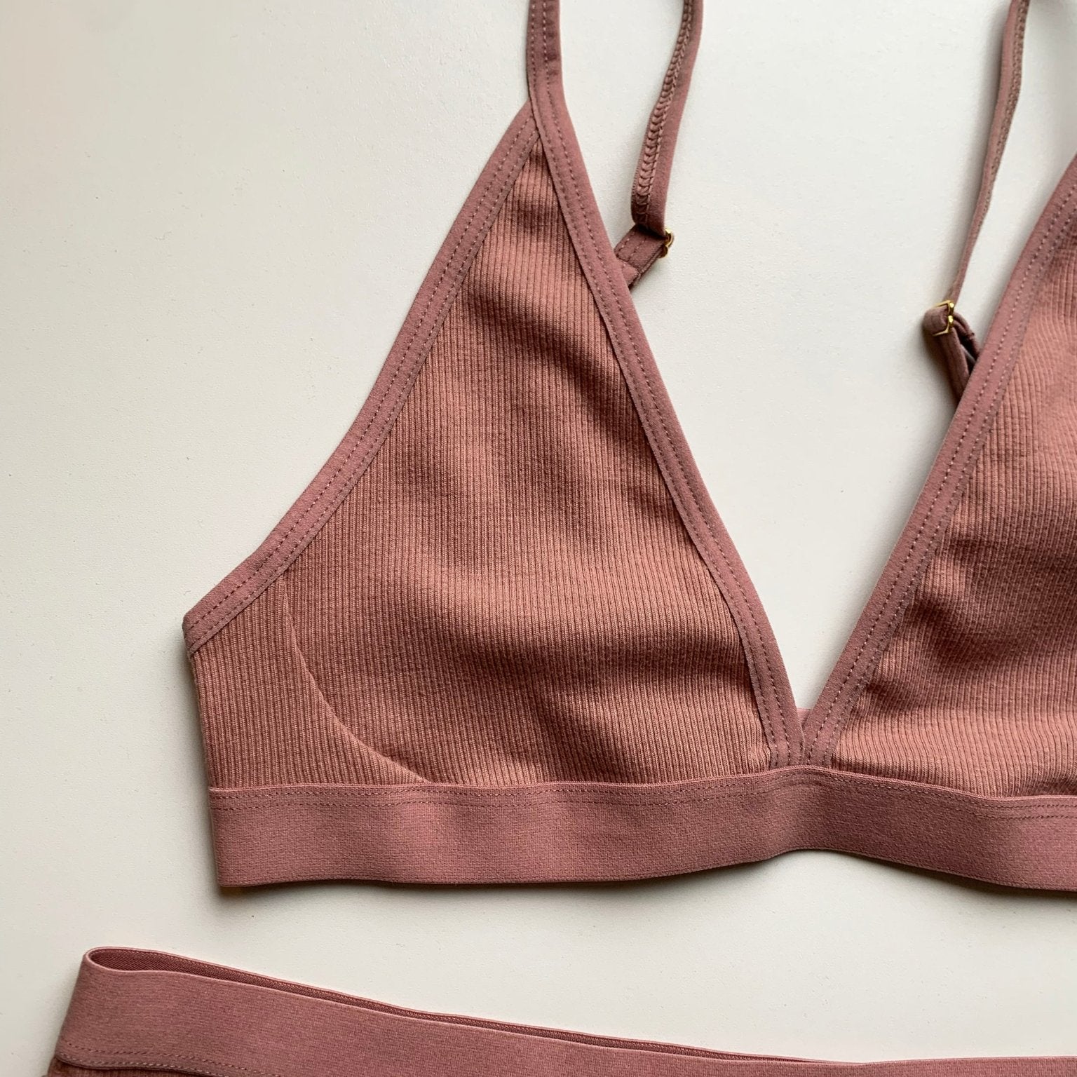 Elliot Organics - Ribbed Organic Cotton Soft Cup Bra - Buy Me Once UK