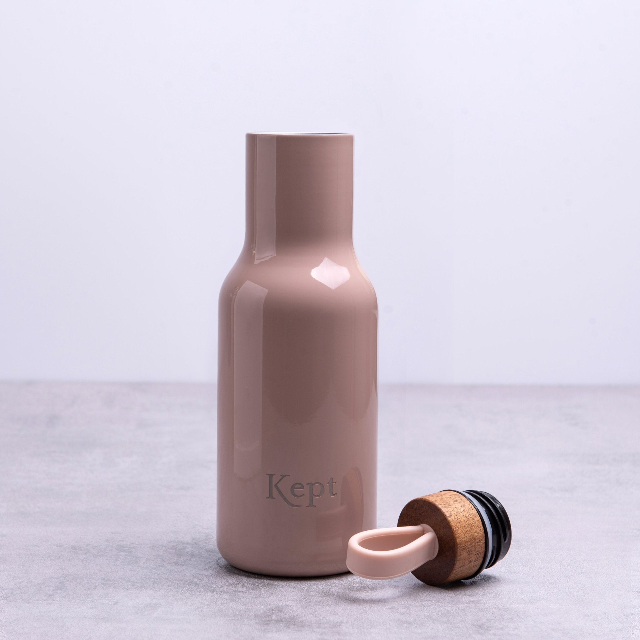 Kept - Stainless Steel Reusable Water Bottle, Sandstone - Buy Me Once UK