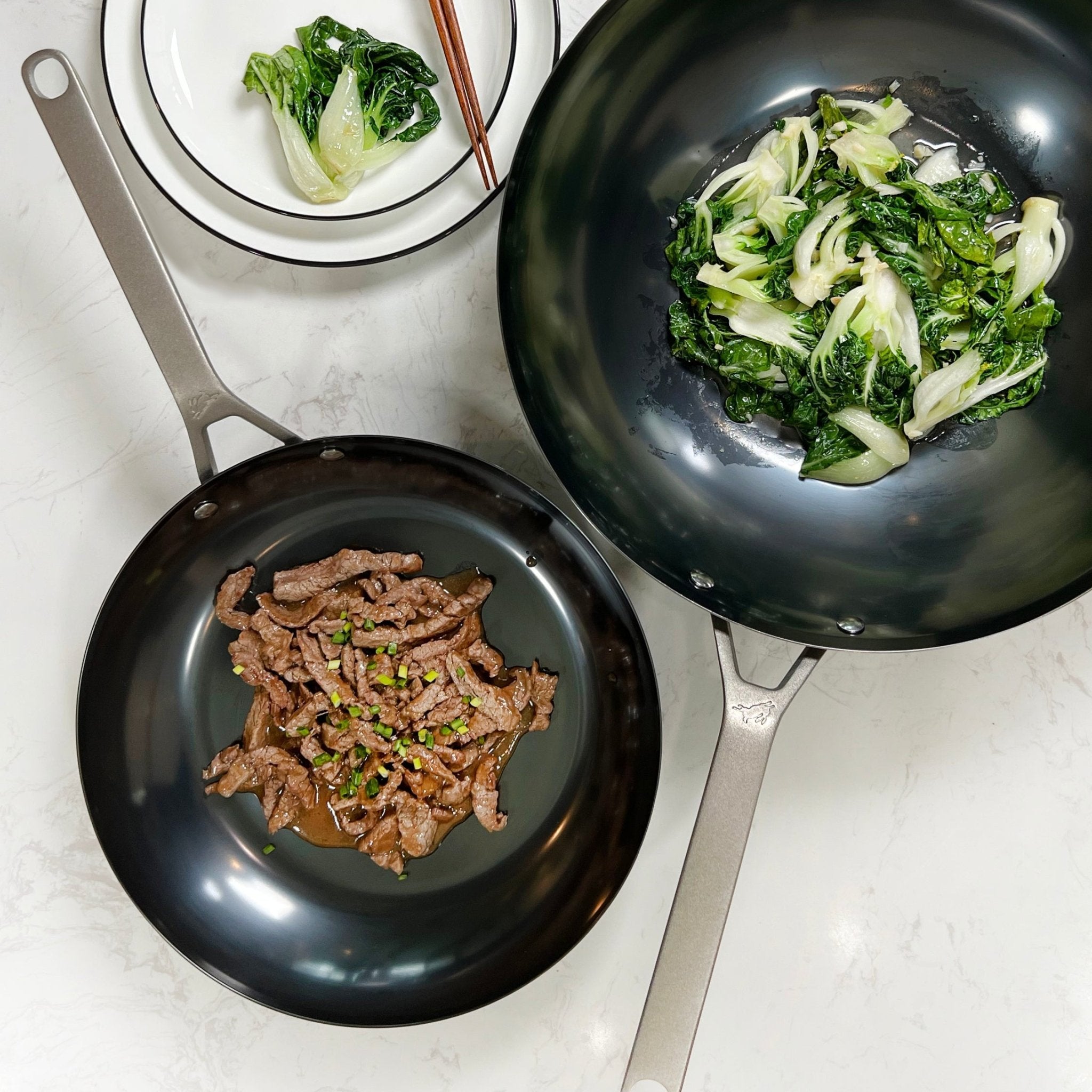 SAVEUR Selects - Toughened Carbon Steel Frying Pan, 25cm - Buy Me Once UK