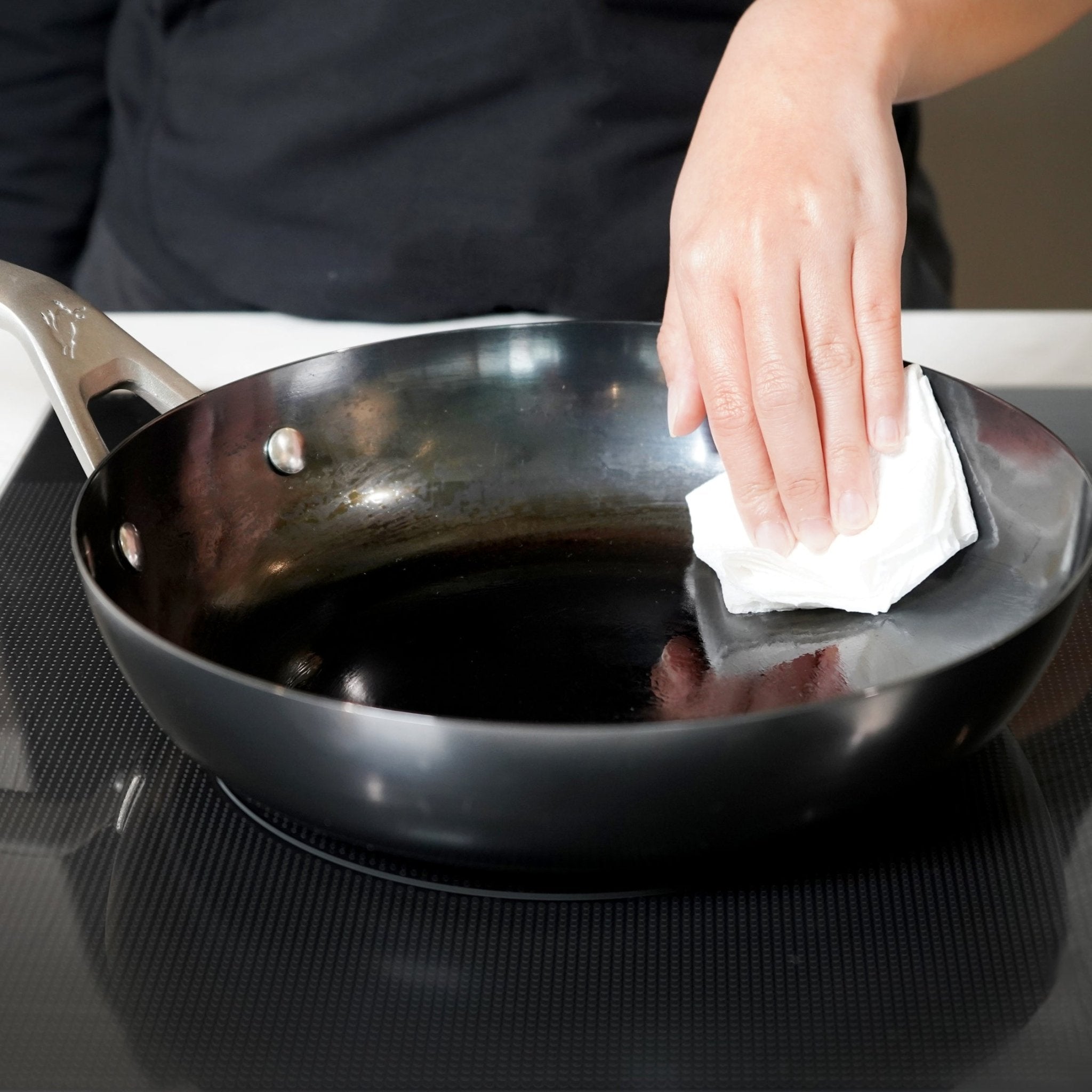 SAVEUR Selects - Toughened Carbon Steel Frying Pan, 25cm - Buy Me Once UK