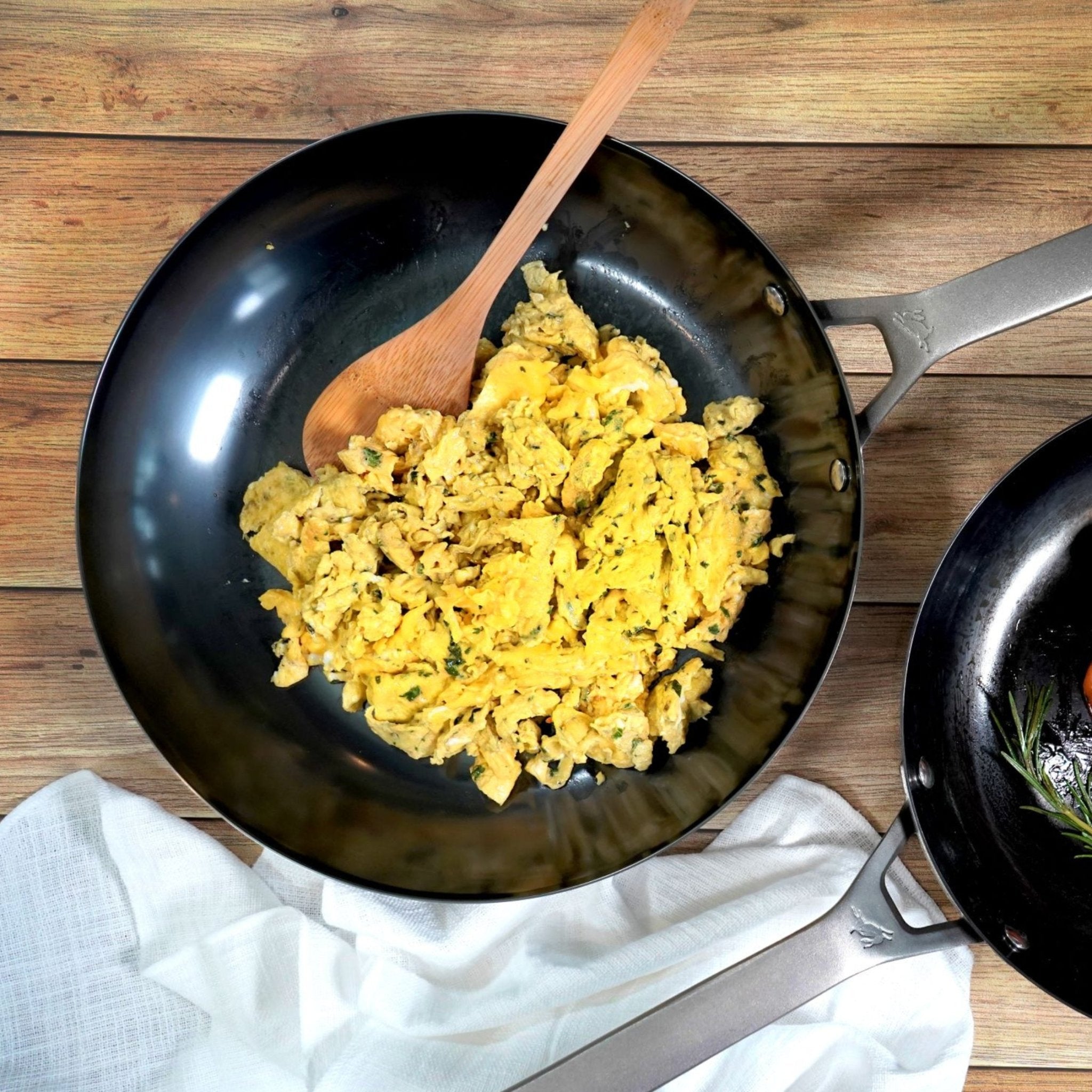 SAVEUR Selects - Toughened Carbon Steel Frying Pan, 30cm - Buy Me Once UK