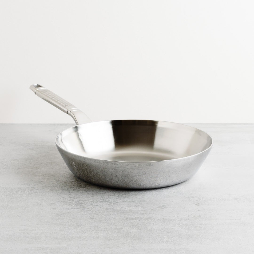 SAVEUR Selects - Tri-Ply Stainless Steel Frying Pan Set of 2 - Buy Me Once UK