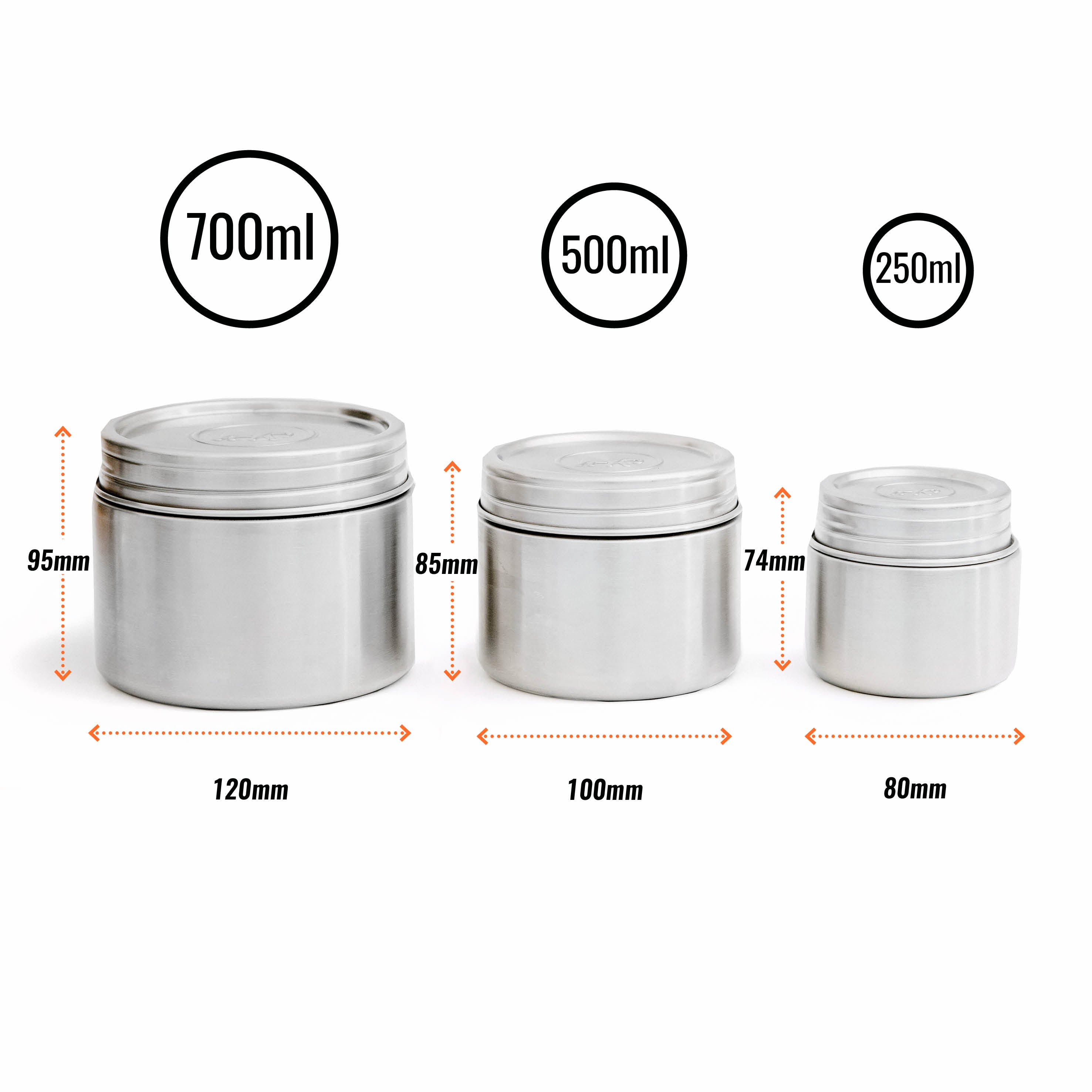 Twist & Lock - Leakproof Trio Elephant Box