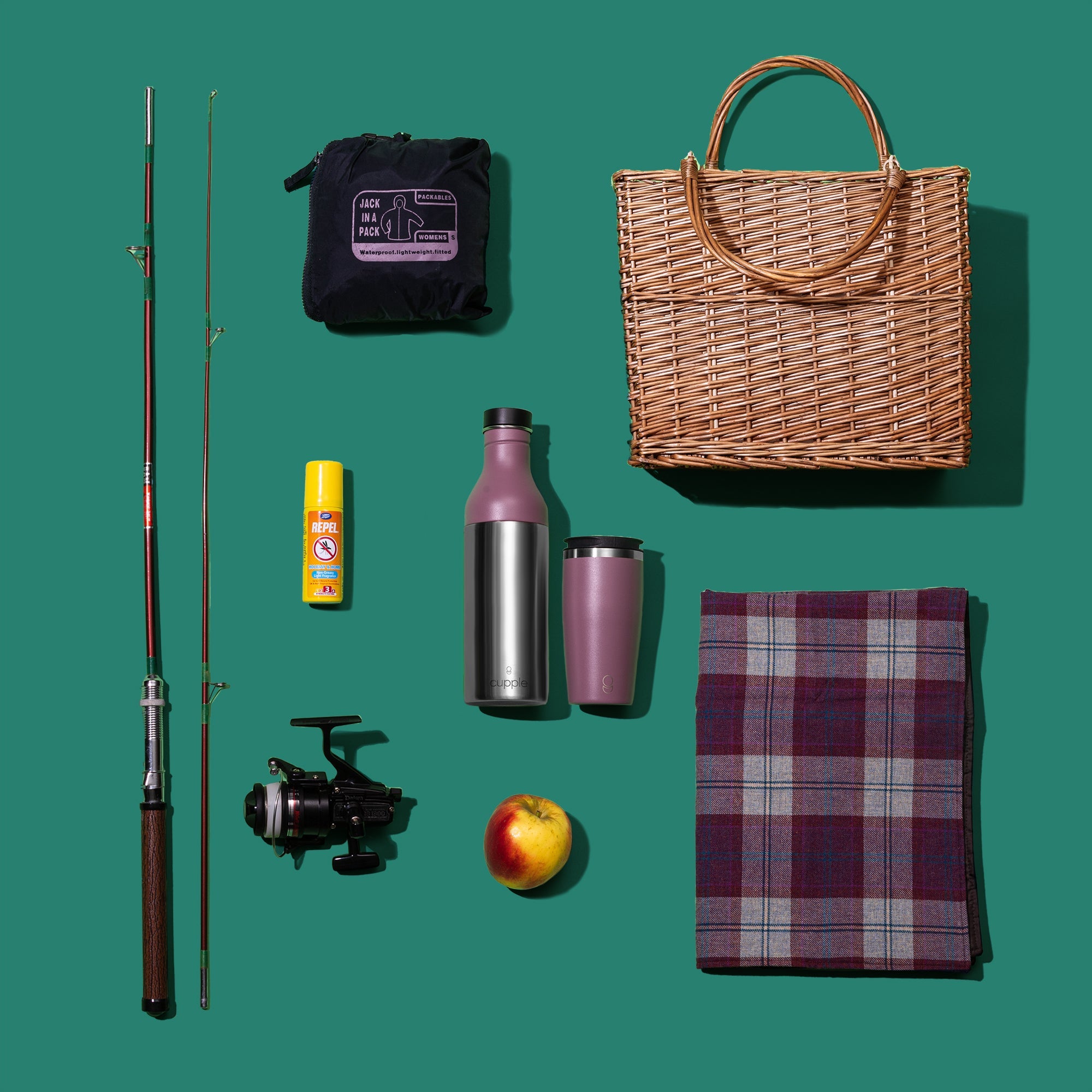 Cupple - Water Bottle & Coffee Cup, Grape - Buy Me Once UK