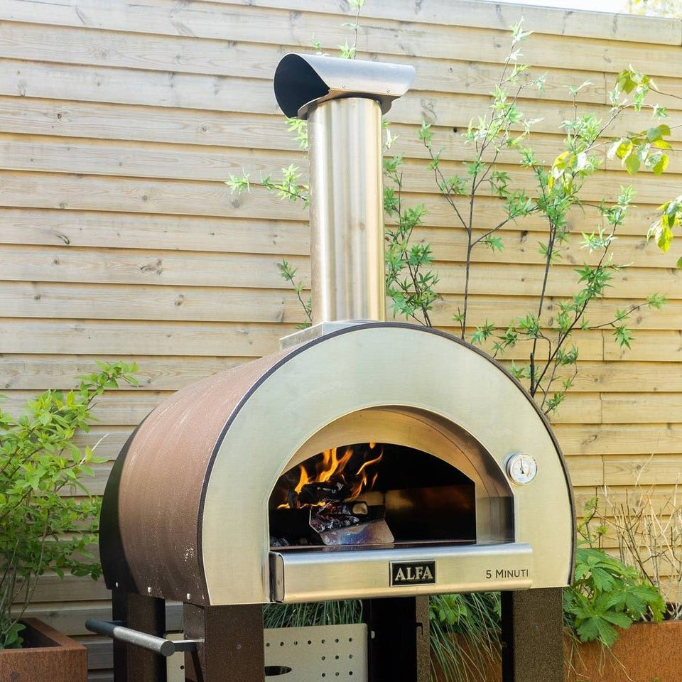 Alfa Forni - Wood-Fired 2-Pizza Oven Set, Copper - Buy Me Once UK