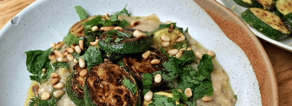 Alissa’s Pan-Fried Courgettes with Bold Bean Mash - Buy Me Once UK